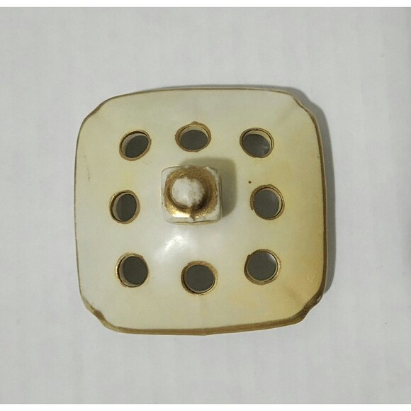 Antique or Vintage Nippon Small Porcelain Potpourri Jar with Lid Sailboat Scene - Picture 7 of 9